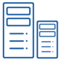 4. Icons - Product Categories - Racks - LYNN Blue