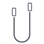 6. Icons - Product Categories - Cabling - ENET Gray
