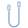 6. Icons - Product Categories - Cabling - LYNN Blue
