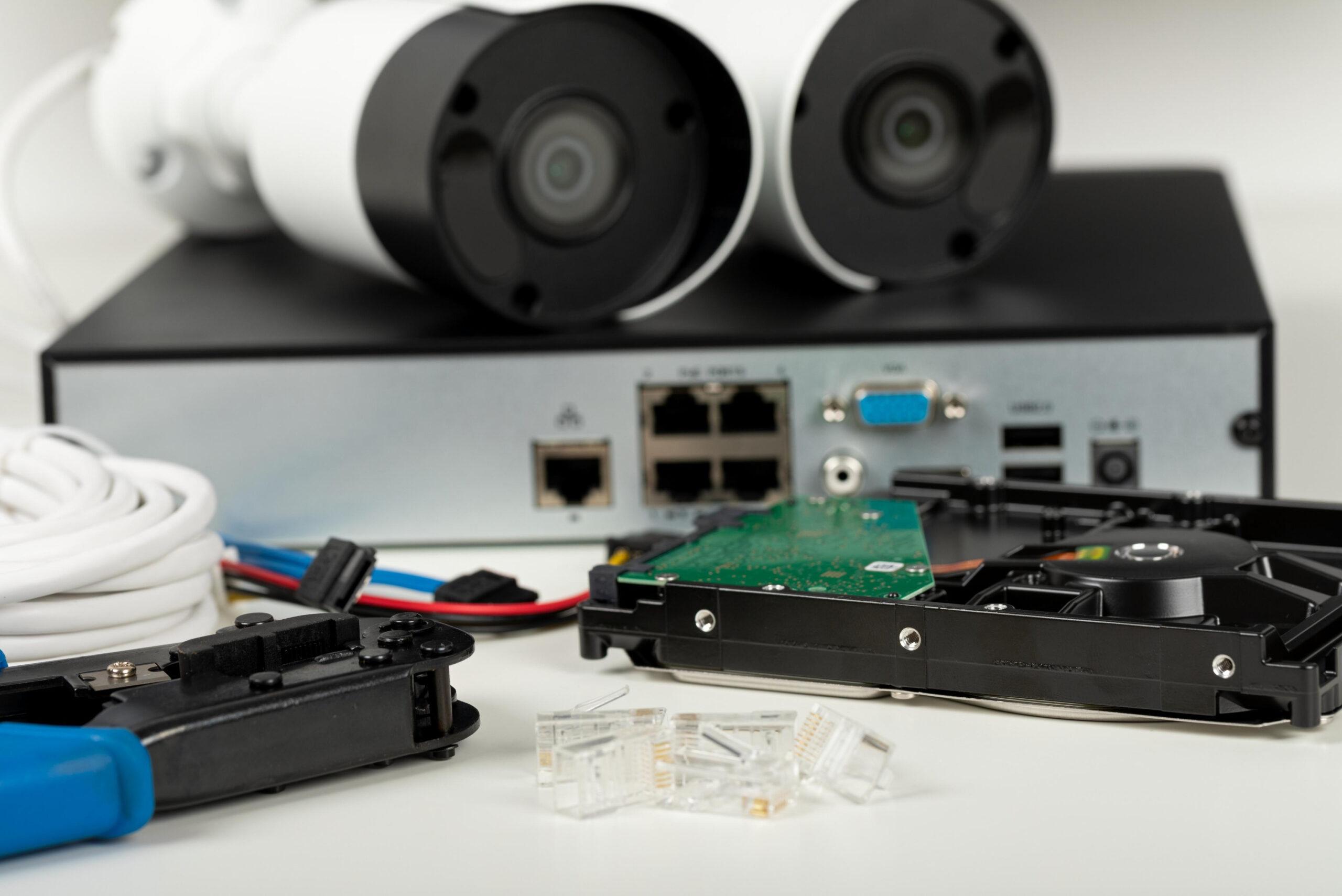 security camera, surveillance, installing cctv