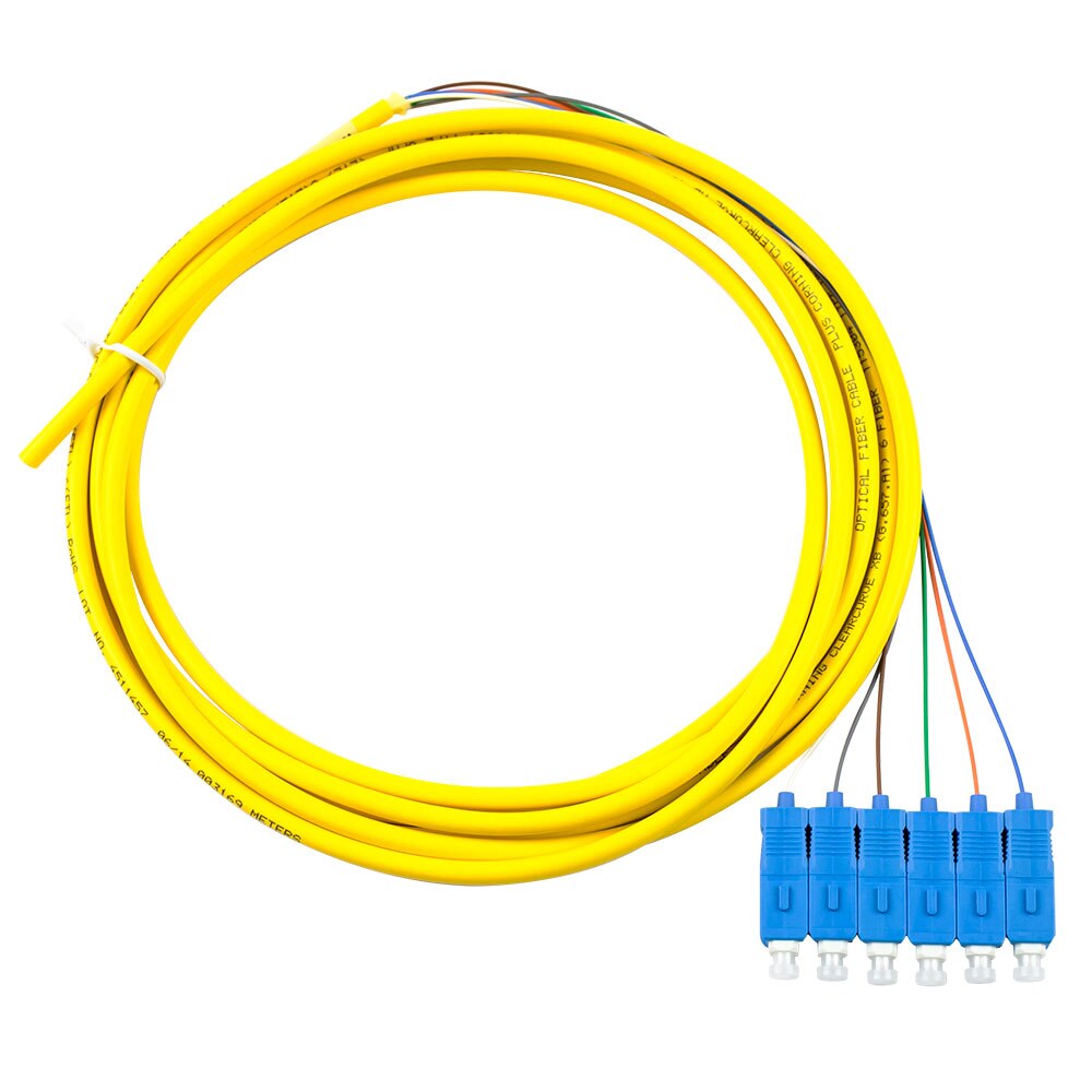 6 Fiber Fiber Pigtails