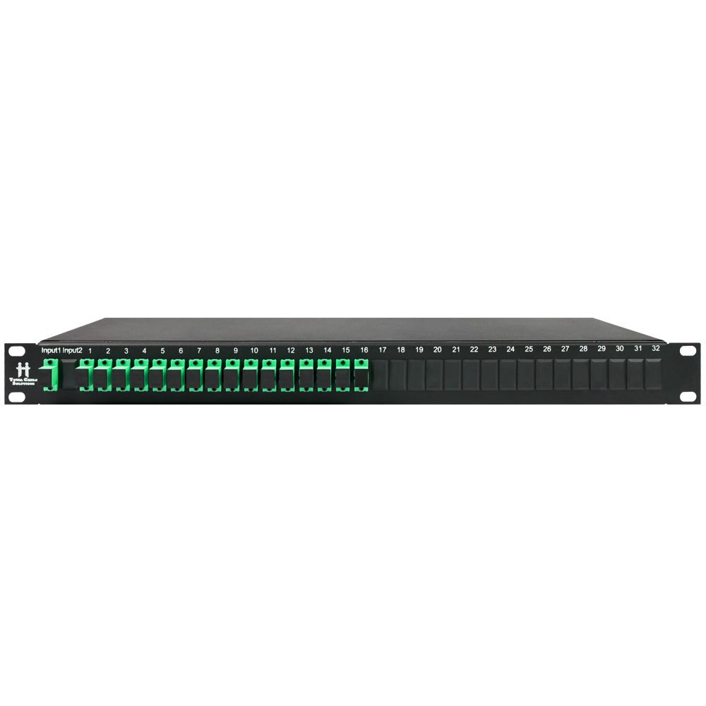 1U Rack Mount PLC Splitters